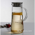 Hitzebeständiger 1500 ml Glaswasserkrug mit Deckel